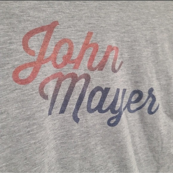 John Mayer Official Merchandise 2014 World Tour T-Shirt Music Midtown Festival - Picture 6 of 6
